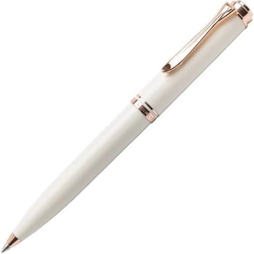 Pelikan ペリカン / スーベレーン K600 ホワイト＆ローズゴールド 【ボールペン】