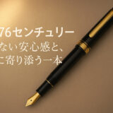 【レビュー】プラチナ #3776 センチュリー｜乾かない安心感と、日々に寄り添う一本